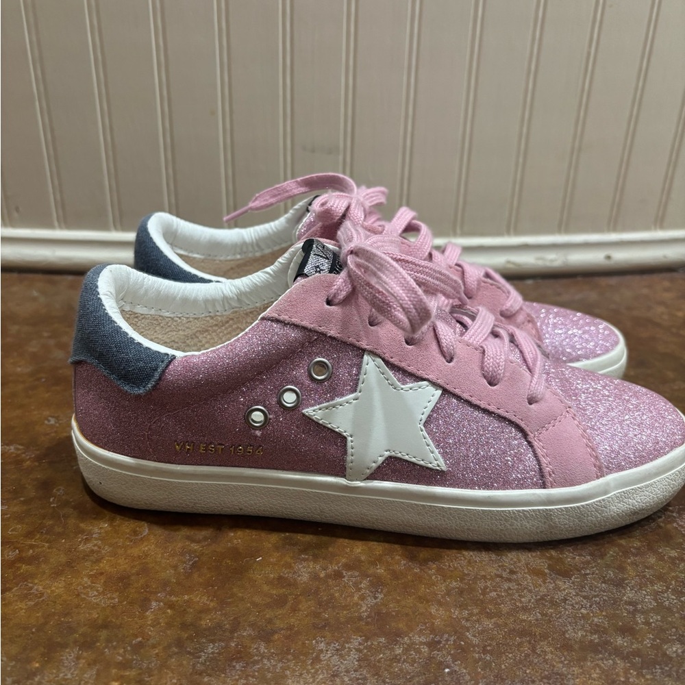 Pink Glitter vintage Havana sneaker